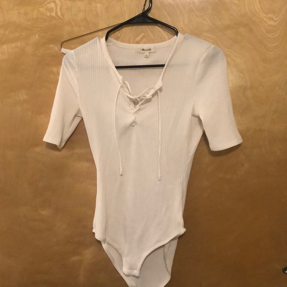 Madewell ribbed bodysuit